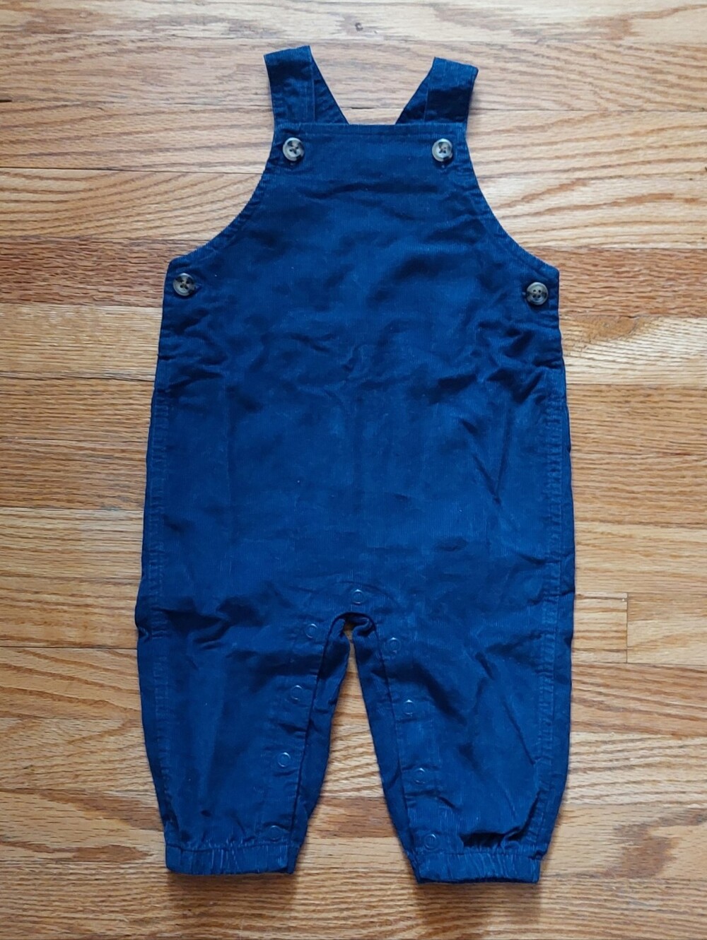 Carter's Navy Blue Corduroy Overalls - Size 3-6 Months